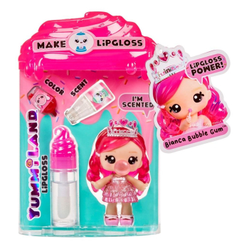 Yummiland Lipgloss Doll- Bianca Bubblegum